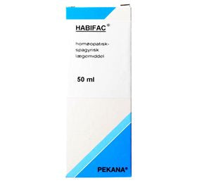 Se Pekana Habifac 50ml. ✔ Kæmpe udvalg i Pekana - Apo Pharm - Køb online på udsalg og tilbud lige nu ✔ Lav fragtpris og hurtig levering - Varenummer: Helsegrossisten-17705 og 5711279036021 på lager - Udsalg på Sundhed > Pekana - Apo Pharm > Op til 61% rabat - Mere end 1.329 populære mærker på udsalg