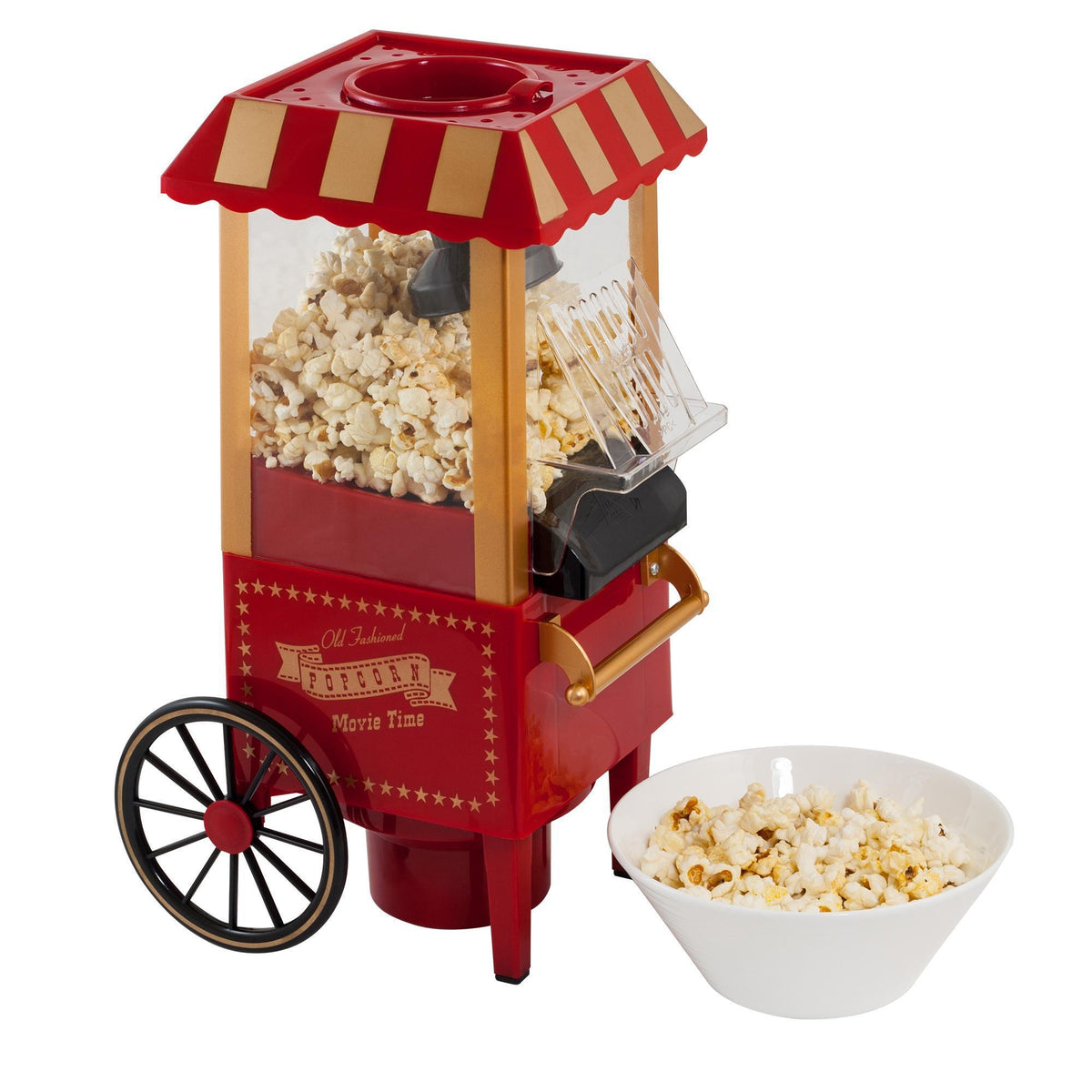 Se Retro Popcorn Maskine m/hjul (lav popcorn uden olie) ✔ Kæmpe udvalg i Satana - Køb online på udsalg og tilbud lige nu ✔ Meget billig fragt og hurtig levering - Varenummer: Satana-3467 på lager - Udsalg på Personlig pleje > Spar stort – op til 59% - Eksklusivt udsalg på over 2.739 brands