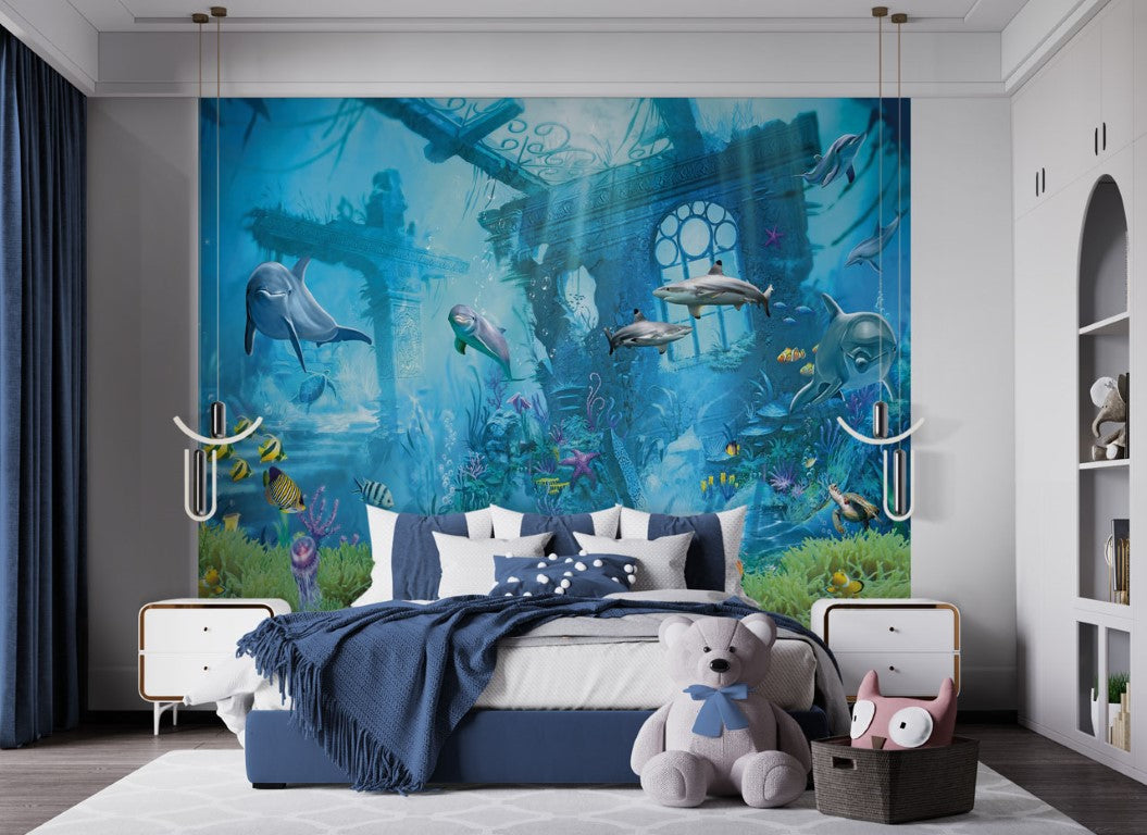 Se Havets eventyr tapet 243 x 305 cm ✔ Kæmpe udvalg i Walltastic - Køb online på udsalg og tilbud lige nu ✔ Billig fragt • Hurtig levering - Varenummer: MMAction-19846733 og 5060107046733 på lager - Udsalg på Tapet til børneværelset Spar helt op til 79% - Stort udsalg på over 739 mærker