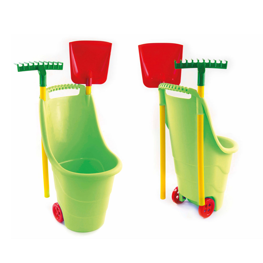 Se Havevogn med skovl og rive til børn ✔ Kæmpe udvalg i Paradiso Toys - Køb online på udsalg og tilbud lige nu ✔ Hurtig levering til lave fragtpriser - Varenummer: MMAction-18503296 og 5420051232963 på lager - Udsalg på Haveredskaber til børn Op til 63% rabat - Over 1.329 mærker på online udsalg