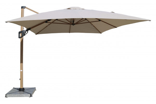 Se Helge Hængeparasol - 3x4 m - Trælook/Sand ❤ Billig fragt og hurtig levering - Varenummer: Havemøbelland-DK4310 - Udsalg på PARASOLLER - Hængeparasoller Spar helt op til 79% - Kæmpe udsalg på over 739 brands