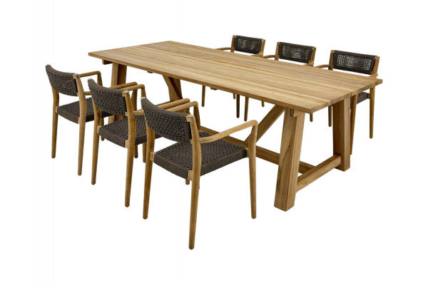 Se Hercules Tonka Teak havemøbelsæt m/6 stole - 100x246 cm ❤ Kæmpe udvalg i KERNETEAK - Køb online på udsalg og tilbud lige nu ❤ Lav fragtpris og hurtig levering - Varenummer: Havemøbelland-DK4065 - Udsalg på HAVEMØBELSÆT - Teak havemøbelsæt Spar stort – op til 59% - Eksklusivt udsalg på over 2.739 brands