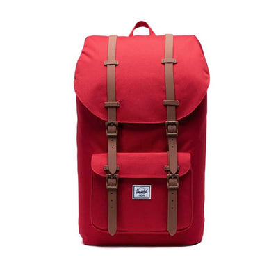 Se Herschel Little America Rygsæk Red Saddle/Brown 17L 17L ✔ Kæmpe udvalg i  Herschel ✔ Hurtig levering: 1 - 2 Hverdage samt billig fragt - Varenummer: JUCO-10020-03271 og barcode / Ean: '828432340262 på lager - Udsalg på Rygsæk Spar op til 55% - Over 1300 kendte brands på udsalg