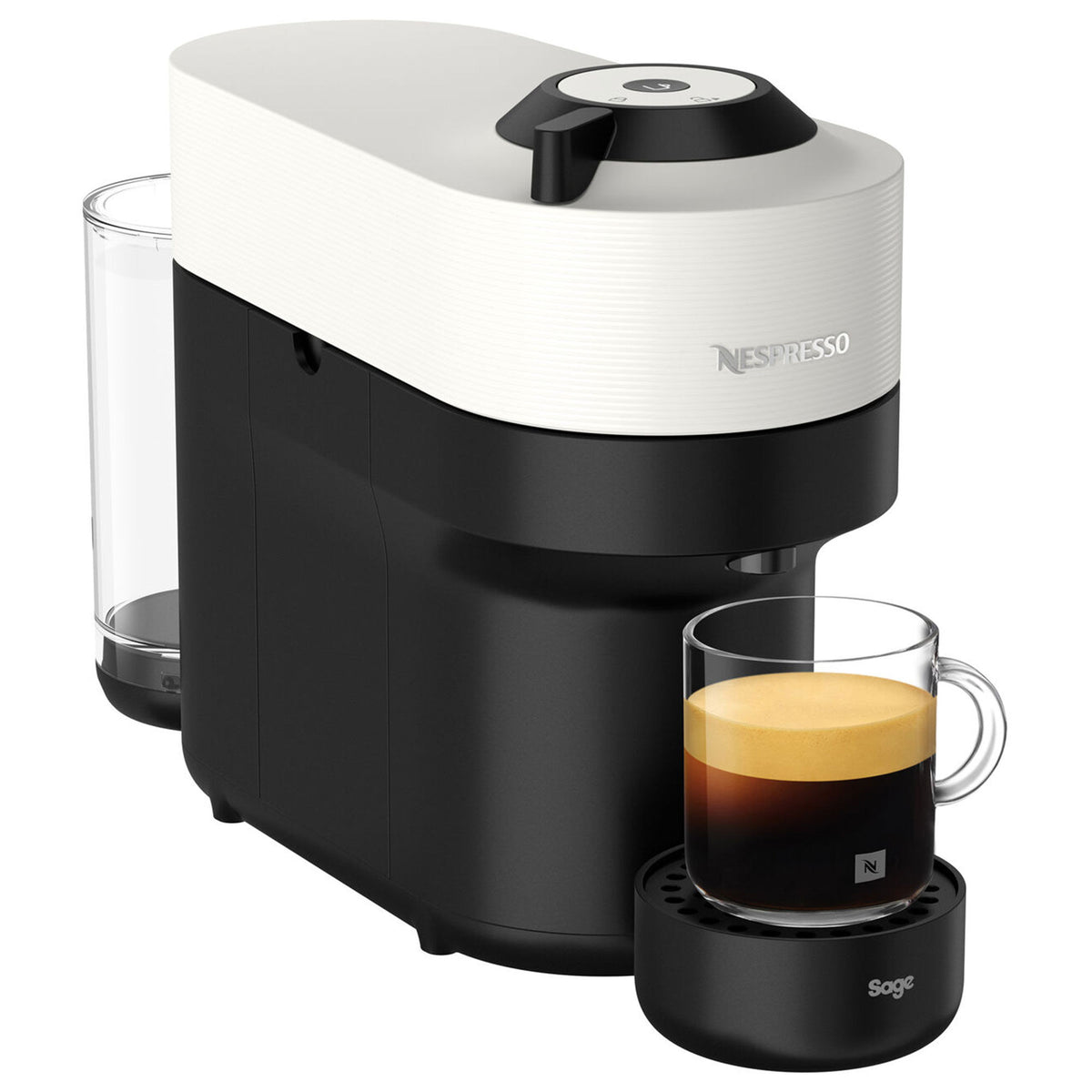 Hvid Nespresso by Sage Vertuo Pop SNV 120 kapselmaskine