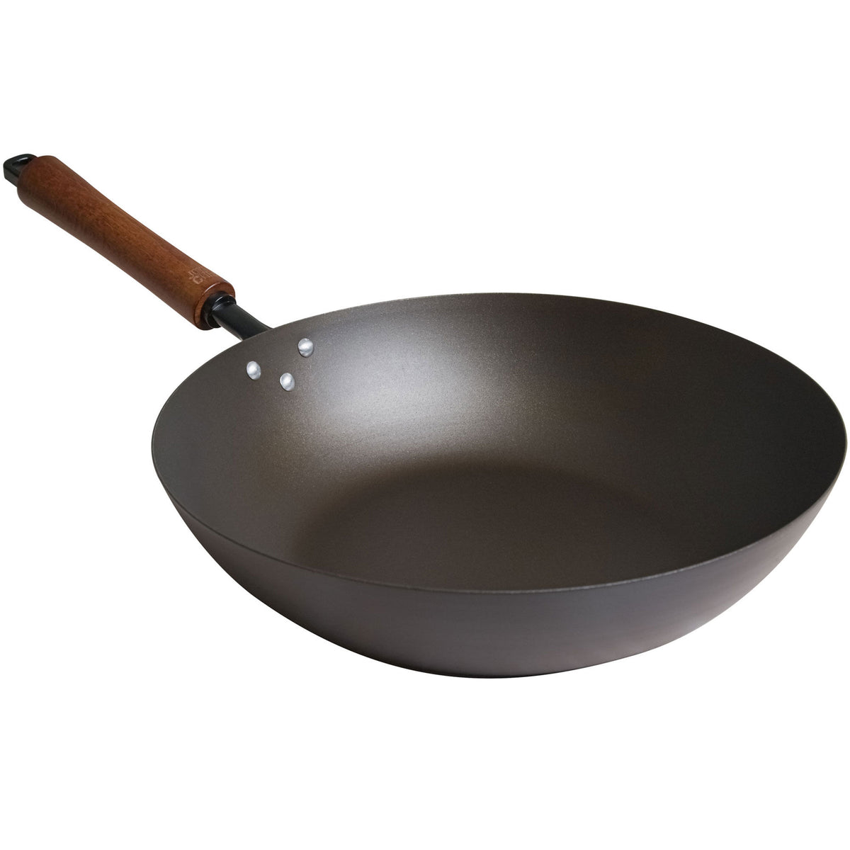 Joyce Chen Classic Stir Fry-pande i kulstål, 30 cm, til wokmadlavning