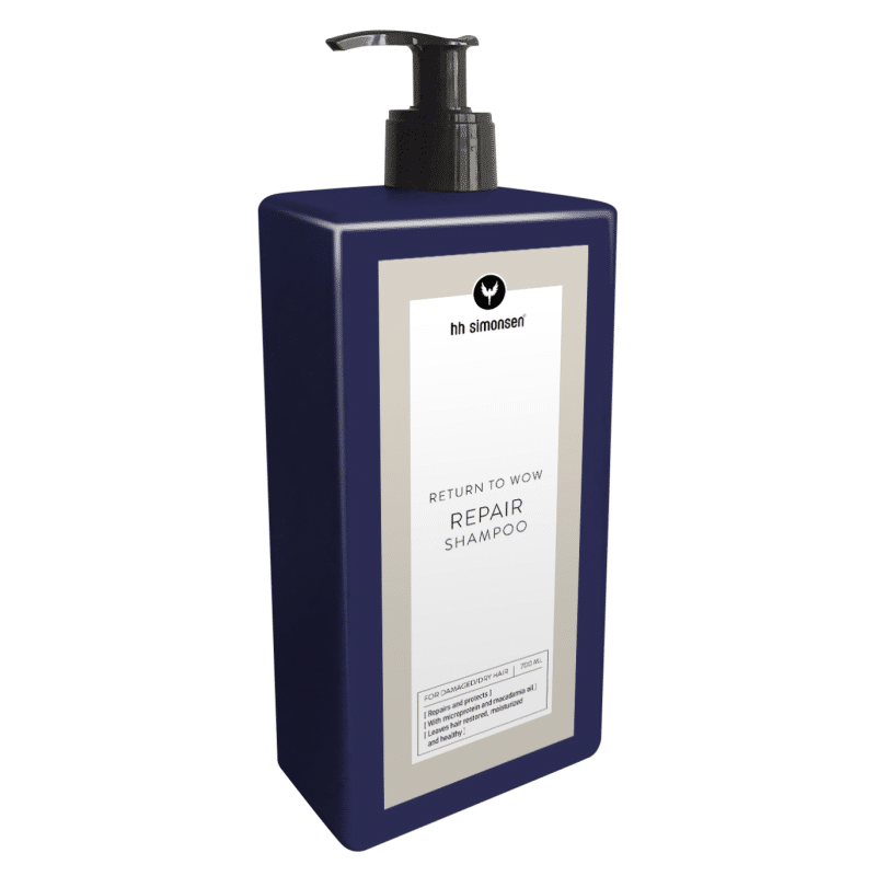 HH Simonsen Repair Shampoo i stor 700 ml flaske