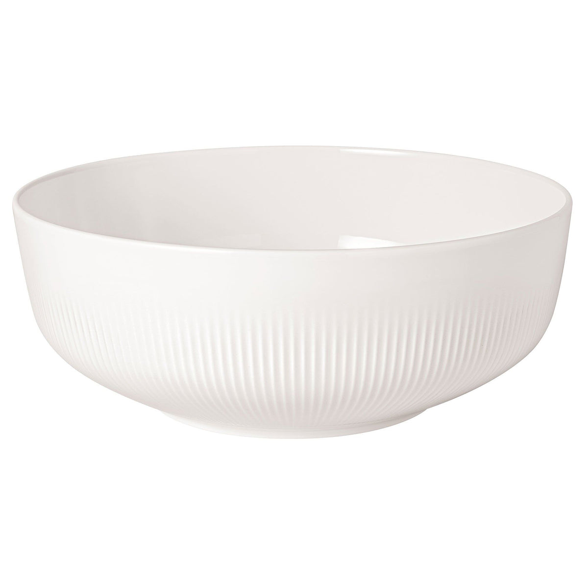 Villeroy & Boch Afina salatskål i hvid porcelæn, Ø26,5 cm
