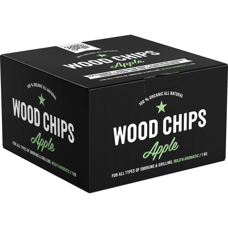 Se Holy Smoke BBQ Smoke Chips 1 kg, apple ✔ Kæmpe udvalg i Holy Smoke BBQ ✔ Meget billig fragt og hurtig levering: 1 - 2 hverdage - Varenummer: KTO-HSBBQ-1-SCAPL og barcode / Ean: &