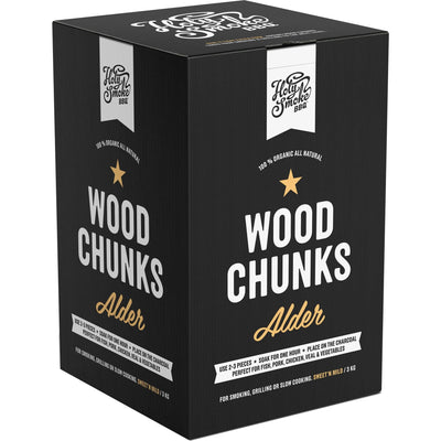 Se Holy Smoke BBQ Wood Chunks 3 kg, alder ✔ Kæmpe udvalg i Holy Smoke BBQ ✔ Meget billig fragt og hurtig levering: 1 - 2 hverdage - Varenummer: KTO-HSBBQ-3-SWALD og barcode / Ean: '7350142030162 på lager - Udsalg på Røgeflis Spar op til 65% - Over 1312 kendte brands på udsalg