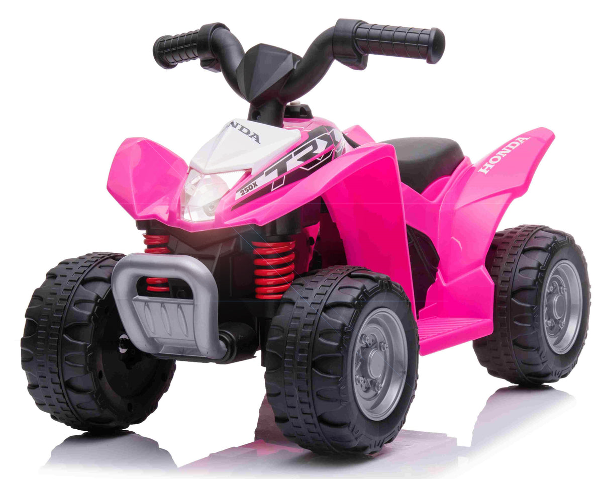 Se Honda TRX250X EL-ATV til børn m/7,2V Lithium + Lædersæde, Pink ✔ Kæmpe udvalg i MegaLeg - Køb online på udsalg og tilbud lige nu ✔ Billig fragt og hurtig levering - Varenummer: MMAction-28264 og 5712548282644 på lager - Udsalg på EL Biler til Børn 6-8V Få op til 67% i rabat - Over 1.798 mærker samlet på udsalg