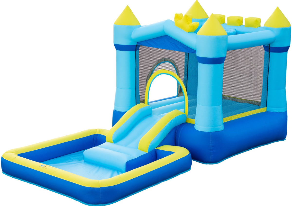Se Hoppeborg Mega Vandland ''Castle'' 365 x 175 x 177 cm ✔ Kæmpe udvalg i MegaLeg - Køb online på udsalg og tilbud lige nu ✔ Billig fragt • Hurtig levering - Varenummer: MMAction-28314 og 5712548283146 på lager - Udsalg på Mega Vandland Hoppeborge Spar stort – op til 71% - Eksklusivt udsalg på over 2.739 mærker