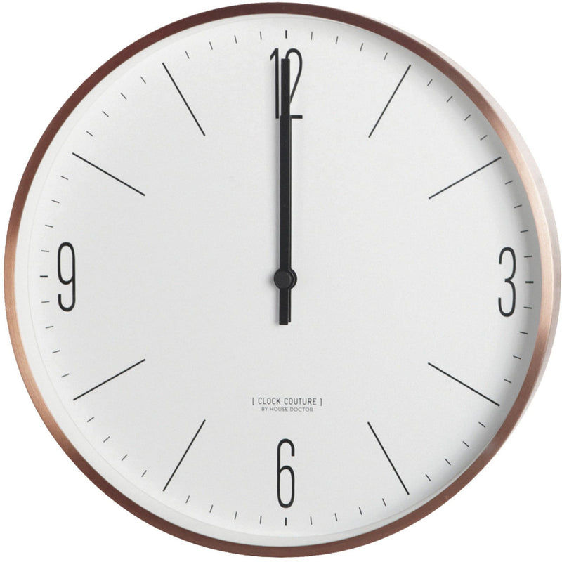 Se House Doctor Clock Couture vægur, gylden/hvid ✔ Stort online udvalg i House Doctor ✔ Hurtig levering: 1 - 2 Hverdage samt billig fragt - Varenummer: KTO-204560200 og barcode / Ean: &