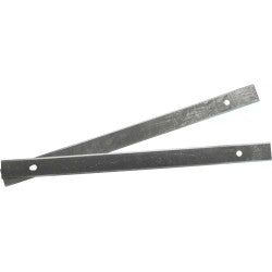To HSS-høvleknive i størrelsen 335 x 12 x 1,5 mm til Güde tykkelseshøvl GDH 330