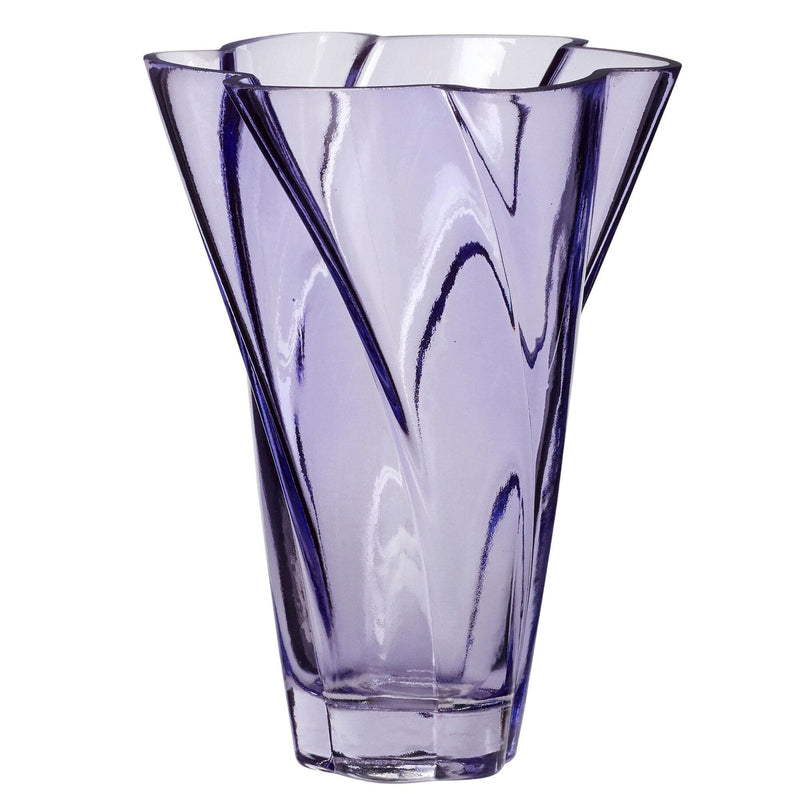 Se Hübsch Bloom vase 18 cm, lilla ✔ Kæmpe udvalg i Hübsch ✔ Meget billig fragt og hurtig levering: 1 - 2 hverdage - Varenummer: KTO-661209 og barcode / Ean: &