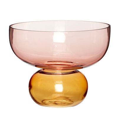 Se Hübsch Show vase 25 cm, rav/lyserød ✔ Kæmpe udvalg i Hübsch ✔ Meget billig fragt og hurtig levering: 1 - 2 hverdage - Varenummer: KTO-661201 og barcode / Ean: '5712772102527 på lager - Udsalg på Vase Spar op til 55% - Over 1300 kendte brands på udsalg