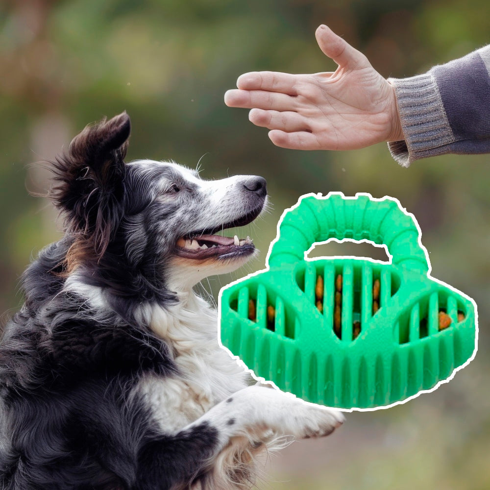 Krokodilleformet tyggepind til hunde, udformet som hundelegetøj til tandrensning