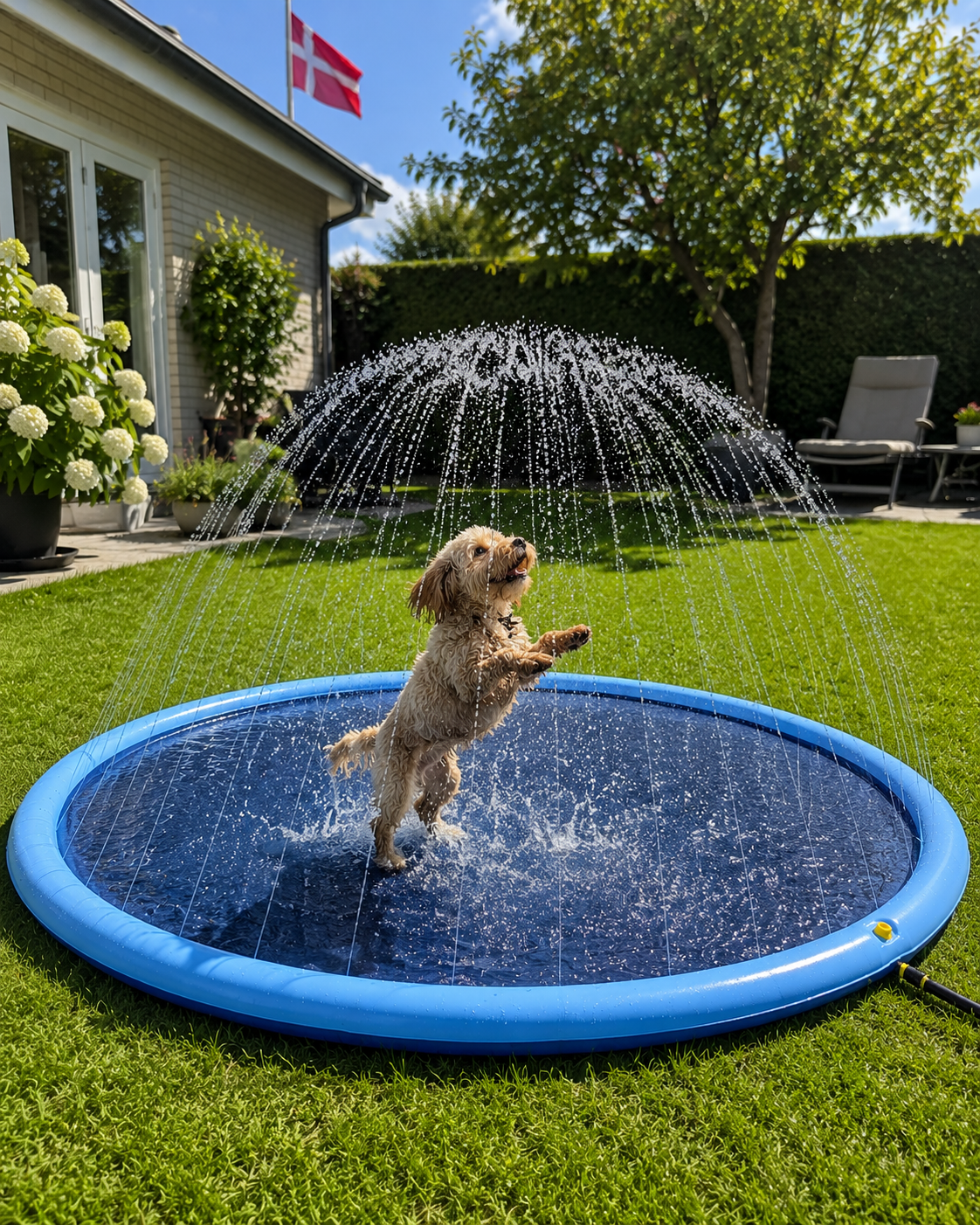 Se Hundepool med vandsprinkler (fås i størrelser til store og små hunde) - 100 cm. ✔ Kæmpe udvalg i Satana - Køb online på udsalg og tilbud lige nu ✔ Hurtig levering til lave fragtpriser - Varenummer: Satana-1160414 på lager - Udsalg på Sportsenergi Spar stort – op til 71% - Over 2.739 kendte brands på stort udsalg