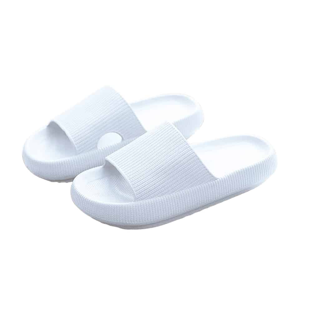 Se Slippers / Tøfler - Bløde & Skridsikre i flere flotte farver (kendt som Happy Flops) - Hvid / EU 36/37 ✔ Kæmpe udvalg i Satana - Køb online på udsalg og tilbud lige nu ✔ Billig fragt • Hurtig levering - Varenummer: Satana-42588105932878 på lager - Udsalg på Kosttilskud > Terranova > Spar stort – op til 71% - Over 2.739 brands med daglige tilbud