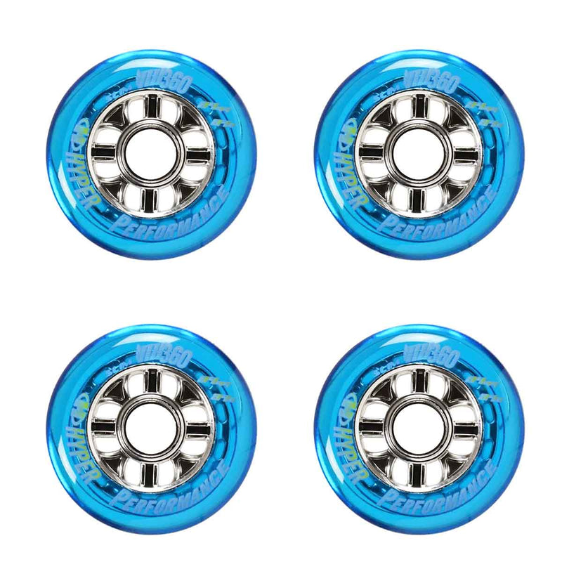 Se Hyper NX-360 4-pack Inline Skate Wheels 90mm 90mm ✔ Kæmpe udvalg i  Hyper Wheel ✔ Hurtig levering: 1 - 2 Hverdage samt billig fragt - Varenummer: JUCO-hy-nx360 og barcode / Ean: &