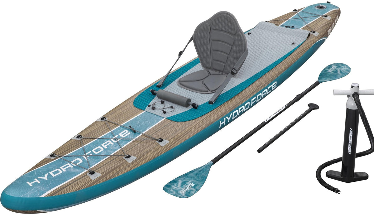 Se Hydro-Force Glider Elite 2-i-1 SUP Paddleboard og Kajak 381 cm ✔ Kæmpe udvalg i Bestway - Køb online på udsalg og tilbud lige nu ✔ Hurtig levering til lave fragtpriser - Varenummer: MMAction-178653204 og 6941607365434 på lager - Udsalg på SUP Paddle boards Store besparelser – op til 67% - Store besparelser på over 2.281 mærker