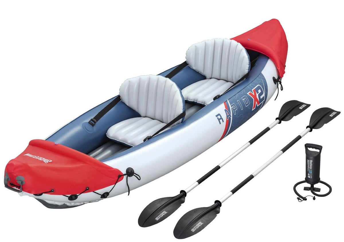 Se Hydro Force Kayak 3,2m x 88 cm Rapid X2 ✔ Kæmpe udvalg i Bestway - Køb online på udsalg og tilbud lige nu ✔ Billig fragt • Hurtig levering - Varenummer: MMAction-178650772 og 6941607364598 på lager - Udsalg på Gummibåde / kayak Spar stort – op til 53% - 2.739+ mærker samlet til lave priser