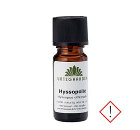 Se Urtegaarden Hyssopolie Æterisk 10 ml X ✔ Kæmpe udvalg i Urtegaarden - Køb online på udsalg og tilbud lige nu ✔ Billig fragt og hurtig levering - Varenummer: Helsegrossisten-52601 og 5709286209217 på lager - Udsalg på Hus & Fritid > > Op til 61% rabat - Kendte mærker på udsalg – over 1.329 mærker