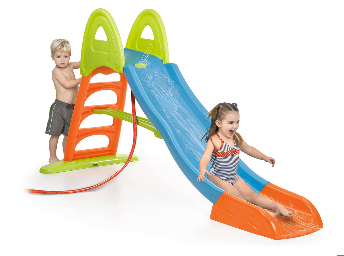 Se Feber - Super Mega Slide m. vandtilslutning, 238cm ❤ Kæmpe udvalg i Feber - Køb online på udsalg og tilbud lige nu ❤ Super billig fragt og lynhurtig levering - Varenummer: Bolig&Haven-50567297401162 og barcode / Ean: 8410779595942 på lager - Udsalg på Op til 63% rabat - Over 1.329 brands på online udsalg