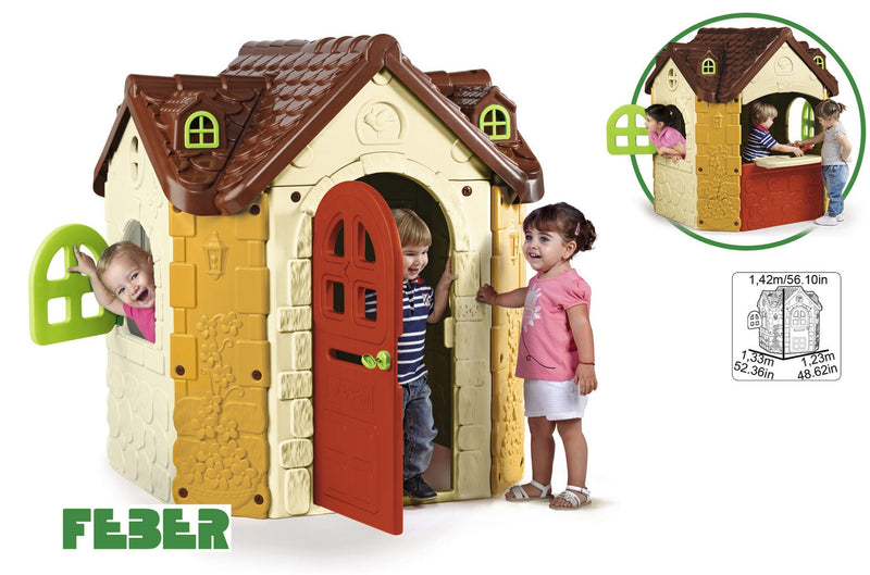 Se Feber - Fancy House legehus, 133x123,5x142,5cm ✔ Kæmpe udvalg i  Feber - Køb online på udsalg og tilbud lige nu ✔ Hurtig levering: 1 - 2 Hverdage samt billig fragt - Varenummer: BGH-50567294386506 og barcode / Ean: 8411845007628 på lager - Udsalg på Best selling products Spar op til 55% - Over 1312 kendte brands på udsalg