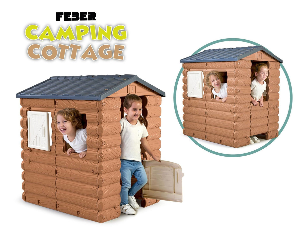Se Feber - Camping Cottage Legehus, 73x39,5x105,5cm ❤ Kæmpe udvalg i Feber - Køb online på udsalg og tilbud lige nu ❤ Billig fragt og hurtig levering - Varenummer: Bolig&Haven-50567290847562 og barcode / Ean: 8056379141693 på lager - Udsalg på Spar stort – op til 59% - Eksklusivt udsalg på over 2.739 brands