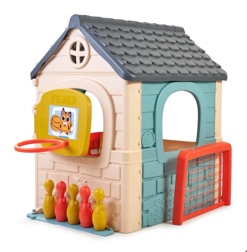 Se Feber - Casual Multi-Activity House 6-in-1, 232x138x124cm ✔ Kæmpe udvalg i  Feber - Køb online på udsalg og tilbud lige nu ✔ Hurtig levering: 1 - 2 Hverdage samt billig fragt - Varenummer: BGH-50567292780874 og barcode / Ean: 8056379164449 på lager - Udsalg på Best selling products Spar op til 65% - Over 1312 kendte brands på udsalg