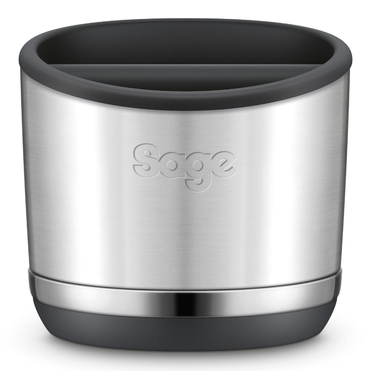 Sage The Knockbox 20 beholder til kaffegrums i brushed silver