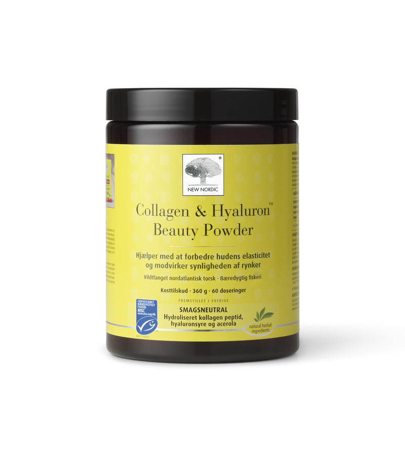 New Nordic Collagen & Hyaluron Beauty Powder 360g