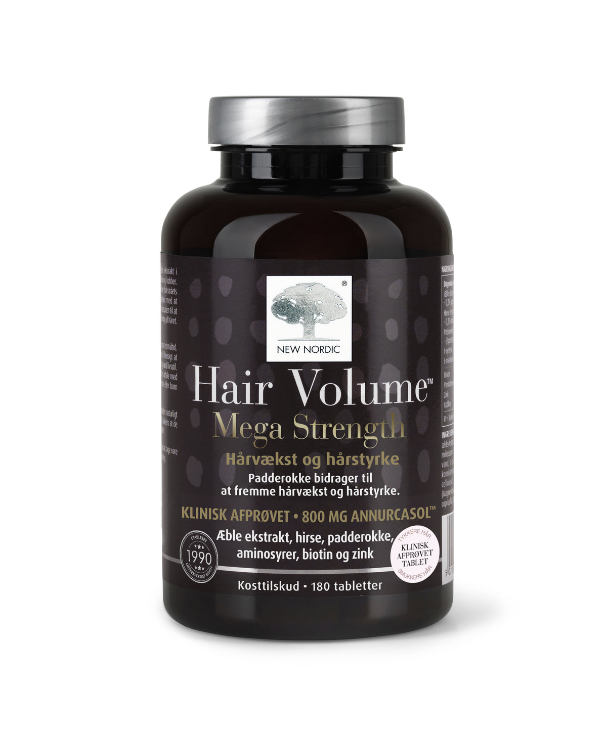 Se New Nordic Hair Volume Mega Strength 180 tabl. ✔ Kæmpe udvalg i New Nordic - Køb online på udsalg og tilbud lige nu ✔ Super billig fragt og lynhurtig levering - Varenummer: Helsegrossisten-45309 og 5021807015375 på lager - Udsalg på Sundhed > Hår > Hud Op til 57% rabat - Find tilbud fra over 2.739 mærker