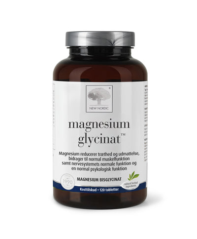 New Nordic Magnesium glycinat 120 tabl.