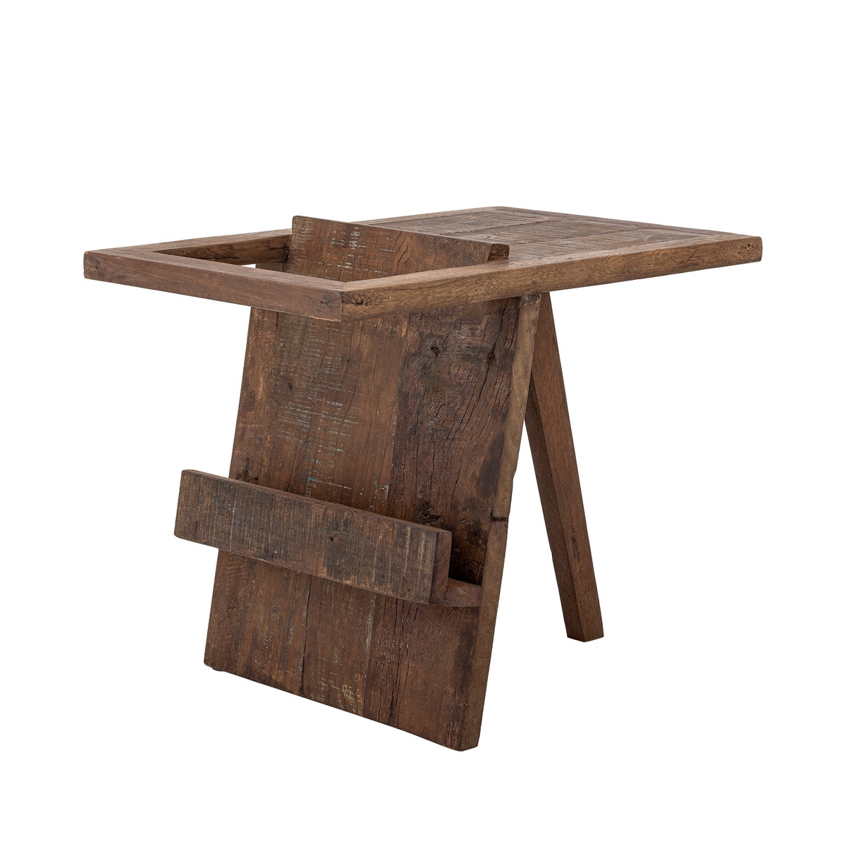 Villum sidebord i brunt genanvendt træ med vinklet understel fra Creative Collection