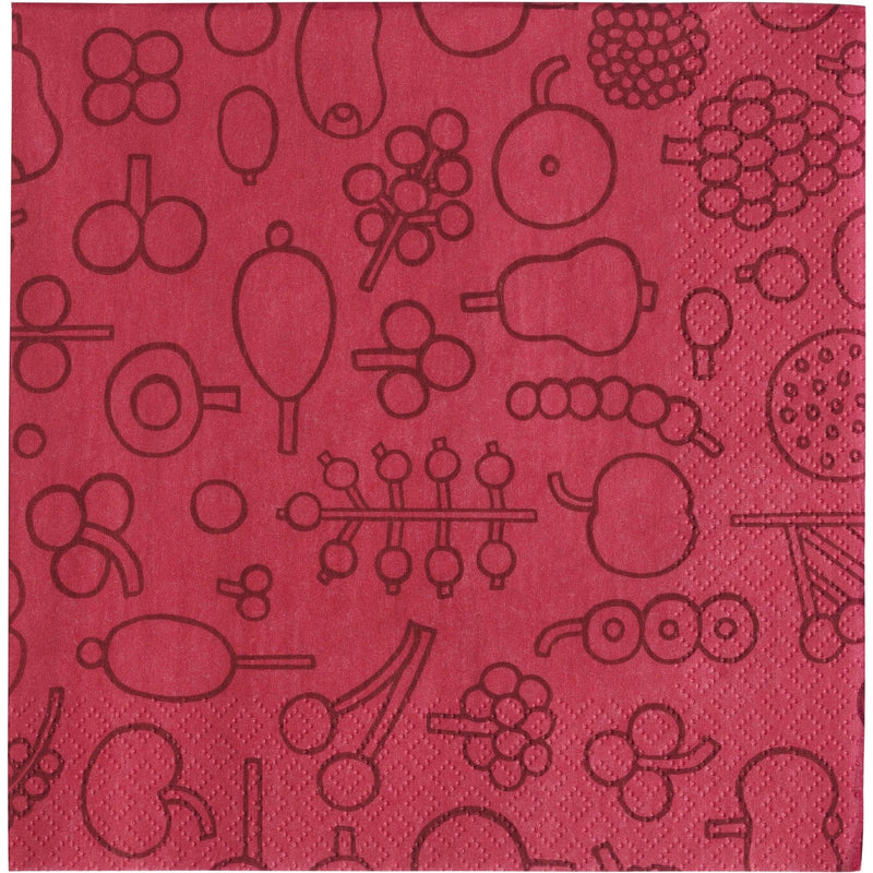 Se Iittala Oiva Toikka Collection papirserviet, 33 cm, frutta rød ✔ Kæmpe udvalg i Iittala ✔ Meget billig fragt og hurtig levering: 1 - 2 hverdage - Varenummer: KTO-1063053 og barcode / Ean: &