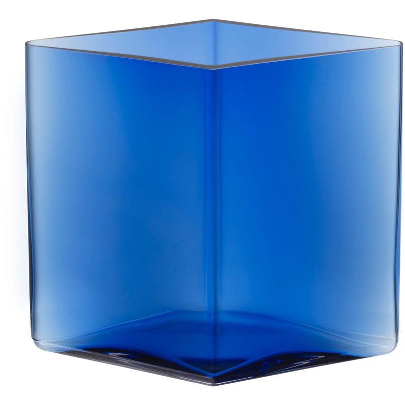 Se Iittala Ruutu vase, 20,5 x 18 cm, ultramarinblå ✔ Kæmpe udvalg i Iittala ✔ Meget billig fragt og hurtig levering: 1 - 2 hverdage - Varenummer: KTO-1062565 og barcode / Ean: &