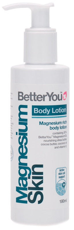Flaske med BetterYou Magnesium Skin Body Lotion, 180 ml