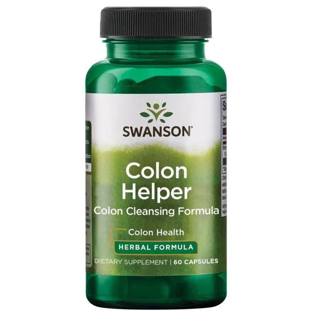 Dåse med Swanson Colon Helper, 60 kapsler