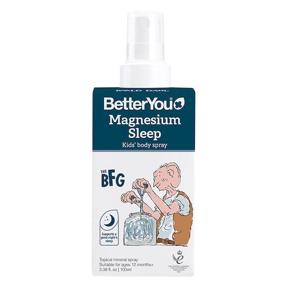 BetterYou Magnesium Sleep Kids body spray til børn i sprayflaske, 100 ml