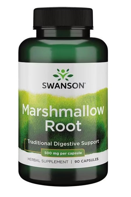 Swanson marshmallow-rod 500 mg i pakke med 90 kapsler