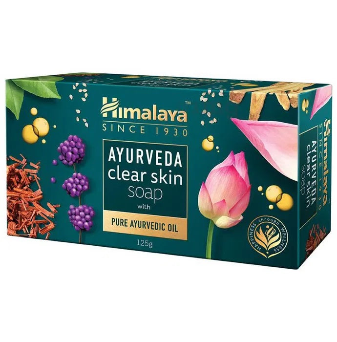 Stykke Himalaya Ayurveda Clear Skin-sæbe, 125 g