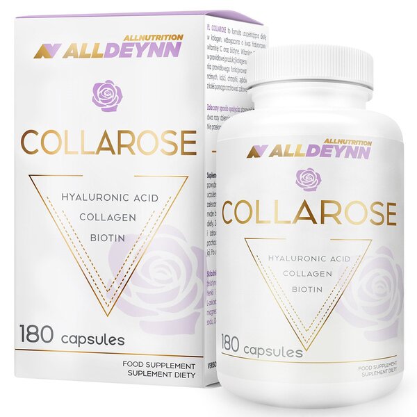 Allnutrition AllDeynn Collarose Caps, kosttilskud med 180 kapsler