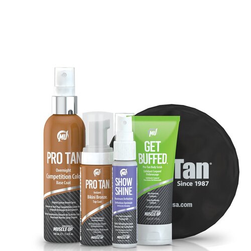 Pro-Tan Single Show Competition Color Mini Kit, bruningssæt til én konkurrence