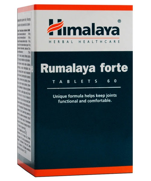 Pakning med Himalaya Rumalaya Forte, 60 tabletter med Boswellia serrata