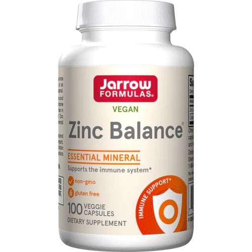 Pakning med Jarrow Formulas Zinc Balance, 100 vegetabilske kapsler