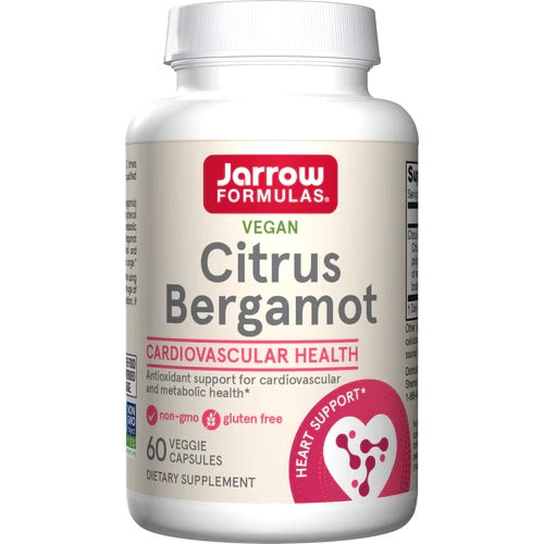 Beholder med Jarrow Formulas Citrus Bergamot, 60 kapsler
