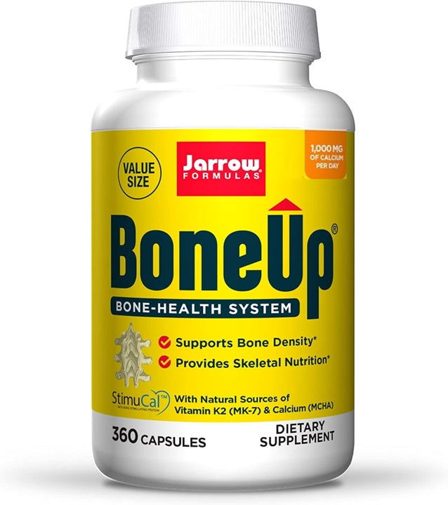 Jarrow Formulas BoneUp, glas med 360 kapsler