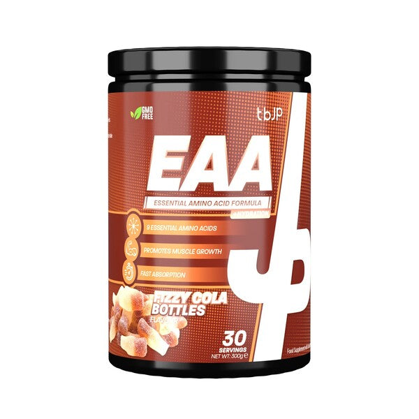 Trained by JP EAA + Hydration med smag af Fizzy Cola Bottles, dåse med 300 g