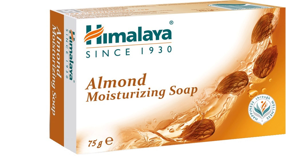 Himalaya Fugtgivende sæbe med mandel, 75 g